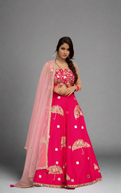 Pink Lehnga set