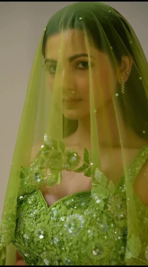 Green Embroidery Lehnga